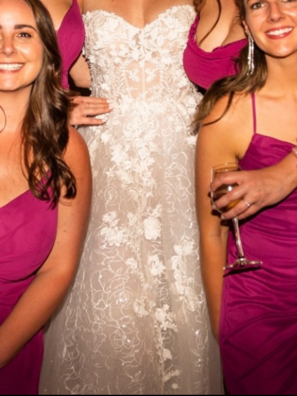 Dany Tabet Strapless Wedding Gown
